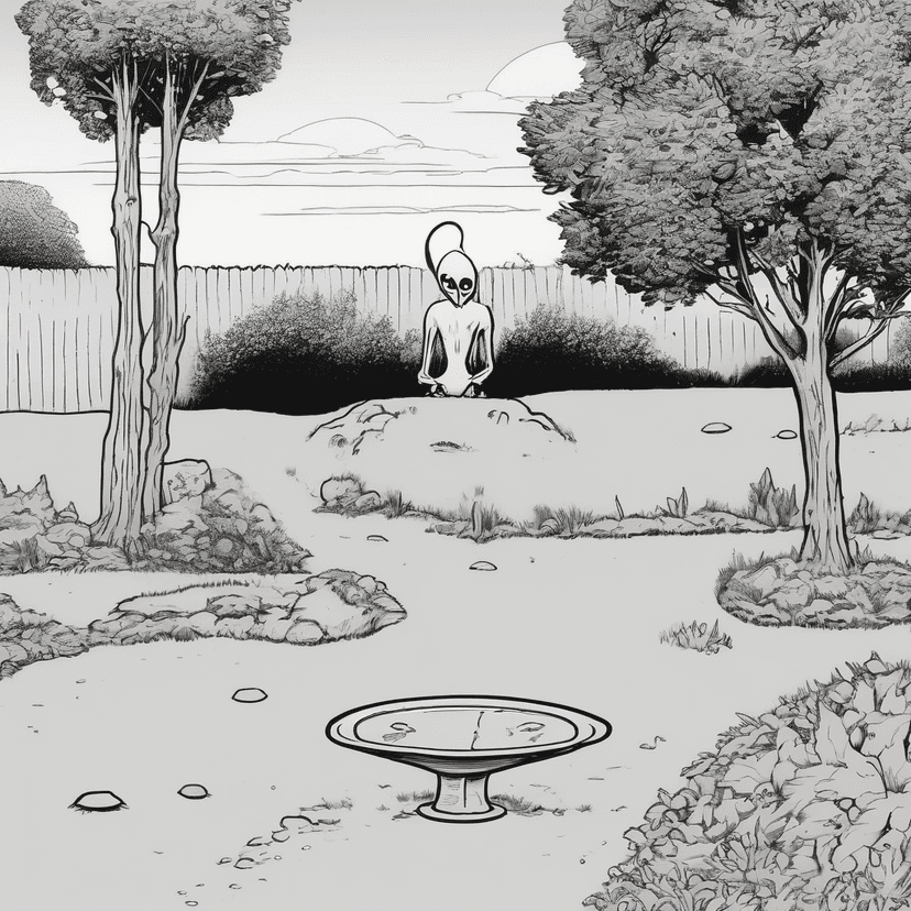 Audit award's new garden plot.
