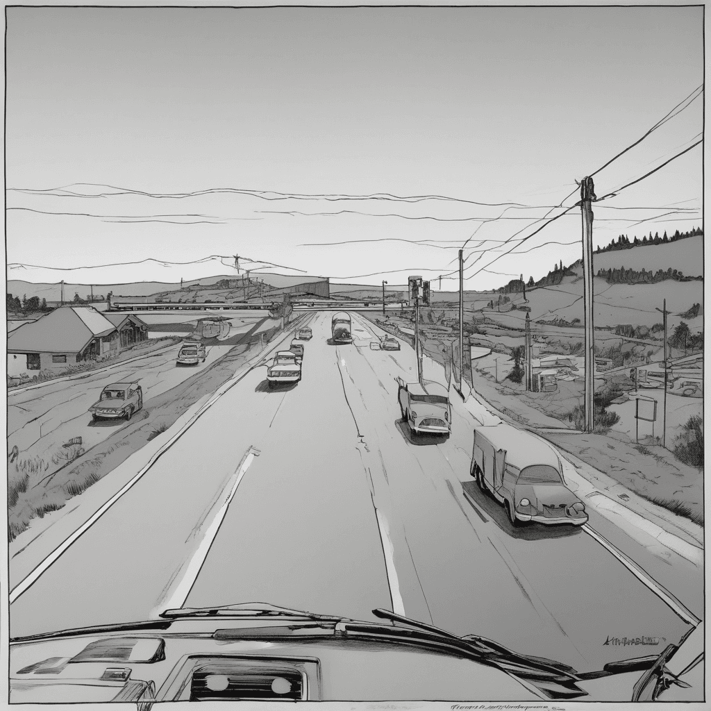 Left lane's still sleeping.
